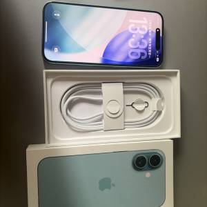 iPhone 16 256gb 湖水綠 Teal