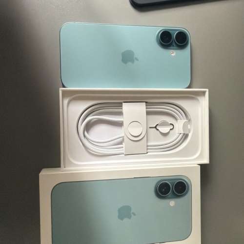 iPhone 16 256gb 湖水綠 Teal