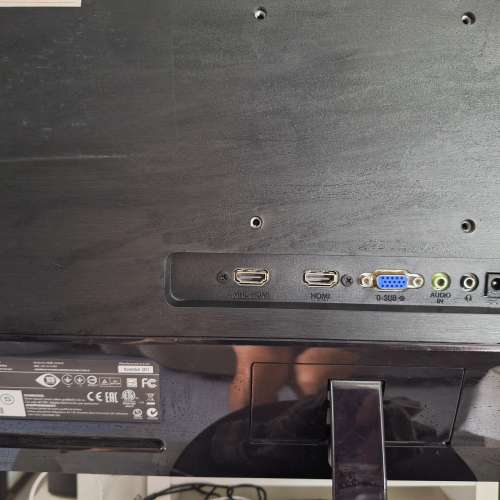 新淨飛利浦 Philips 23吋高清電腦mon 高清顯示器HDMI + VGA PORT運作正常 連喇叭 有...