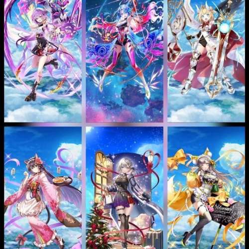12週年角 & 11.5週年角 全有專武 白貓Project