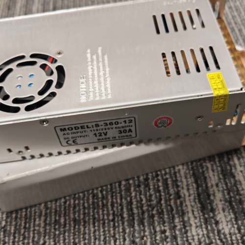 12v 30A  火牛 led 電源 cctv