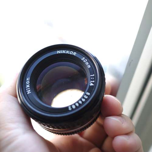 Nikon 50mm 1.4 ais manual focus F mount lens