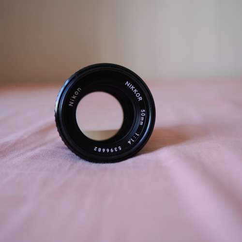 Nikon 50mm 1.4 ais manual focus F mount lens