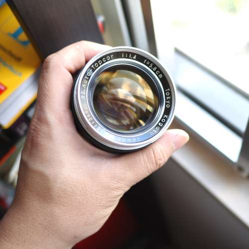 Topcon Topcor 58mm f1.4 鳳凰瞳
