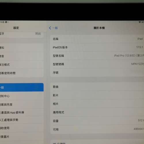 (已售出) Apple iPad Pro