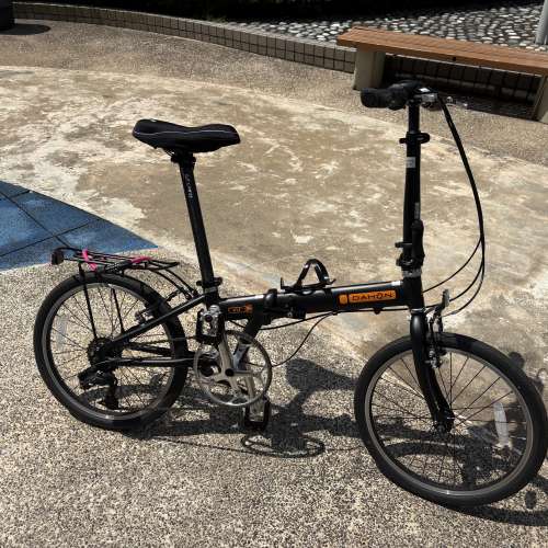 DAHON HIT (KBA061)  大行20吋摺疊單車黑色 (單車有改裝過)