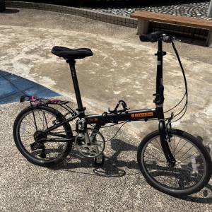 DAHON HIT (KBA061)  大行20吋摺疊單車黑色 (單車有改裝過)