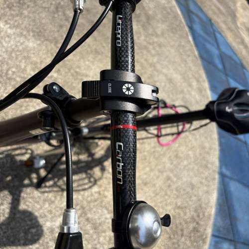 DAHON HIT (KBA061)  大行20吋摺疊單車黑色 (單車有改裝過)