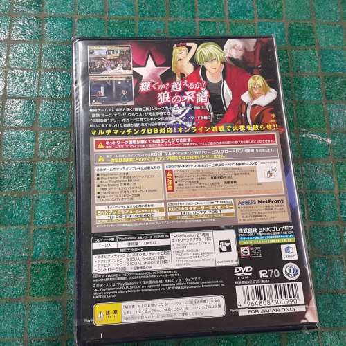 全新 PS2餓狼Mark of the Wolves Neo Geo the best 版