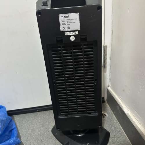Turbo ItalyTCH-200.B 2000W 遙控陶瓷暖風機 (帶隔塵網 暖腳器 座枱式） #TCH-200