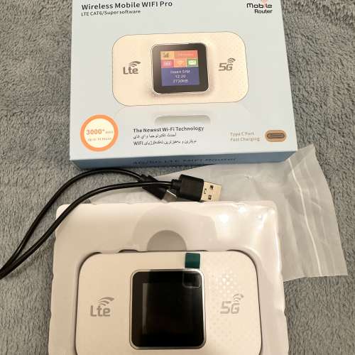 包郵🩷Wireless Mobile WiFi Pro LTE MiFi Router wi-fi sharing sim card mobile ...