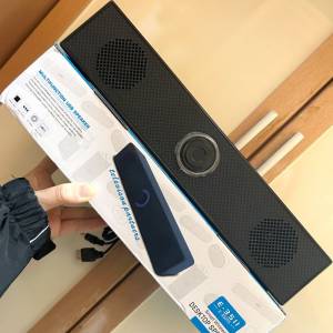 包郵❤️藍牙喇叭音箱 音響 電腦雙喇叭環繞大音量 長條形重低音炮soundbar speaker
