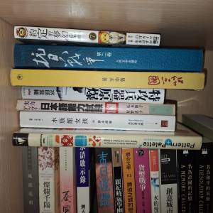 書  神級動漫與懸疑巨作 歷史思維與陰謀論焦點 頂尖科幻與星際政治（右側英文原著）