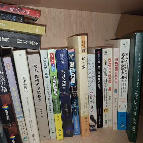 書  神級動漫與懸疑巨作 歷史思維與陰謀論焦點 頂尖科幻與星際政治（右側英文原著）