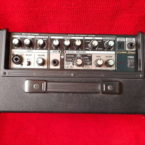 可以用電池 roland cube street AMP 多功能人聲及樂器小型 PA 音箱