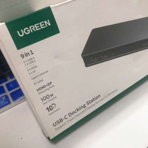 💻 UGREEN Revodok CM615 9in1 USB-C Docking macos/Windows Displaylink NEW 全新 ...