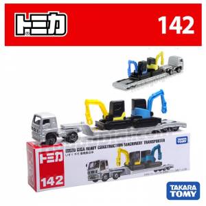 $80 100%新 未開封 Takara Tomy ISUZU GIGA HEAVY CONSTRUCTION MACHINERY TRANSPO...