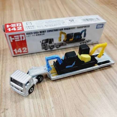 $80 100%新 未開封 Takara Tomy ISUZU GIGA HEAVY CONSTRUCTION MACHINERY TRANSPO...