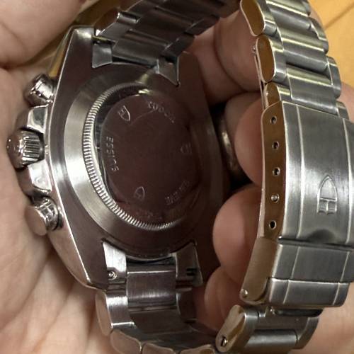 Tudor 帝舵 Iconaut 20400 GMT 計時自動機械錶（銀紅面）$13500
