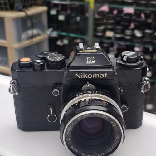 NIKON NIKOMAT EL + NIKKOR-H 50MM F2 全正常
