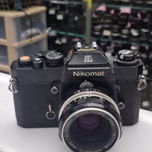 NIKON NIKOMAT EL + NIKKOR-H 50MM F2 全正常