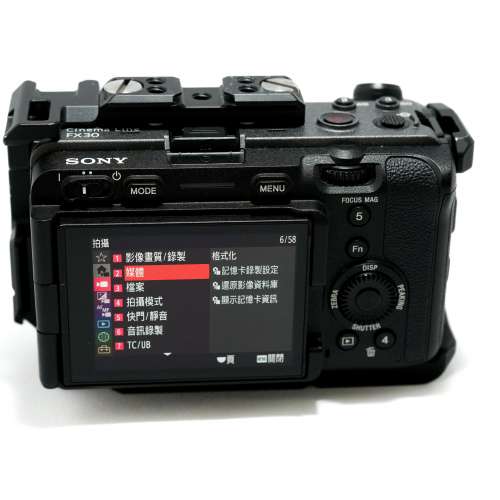 Sony FX30 連 Tilta Cage