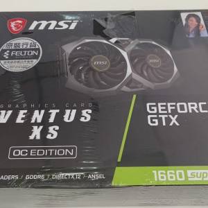 全新 MSI GeForce 1660 super VENTUS XS