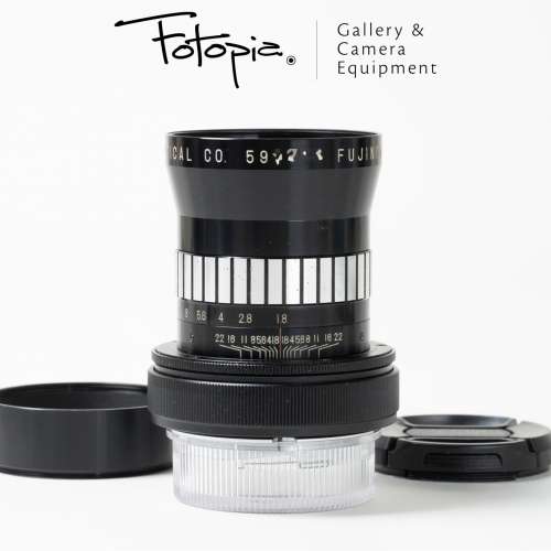 || Fuji Photo Optical Co. Fujinon ITV 75mm F1.8 - Cine Version; modified to M
