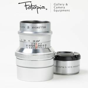 || Wollensak Raptar 63mm F2.5 with hood (modified to Leica M mount) ||