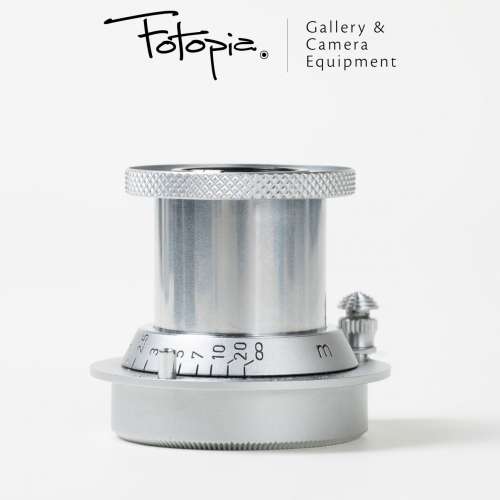 || Leica Elmar 50mm F3.5 LTM - Silver / A36 / red scale (no serial number) ||