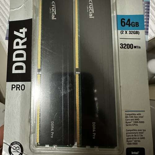 Crucial ddr4 3200 32x2gb
