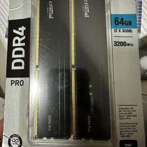 Crucial ddr4 3200 32x2gb