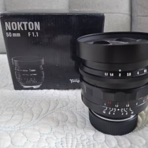 Voigtlander 50mm f1.1 VM