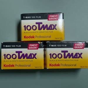 Kodak 100 Tmax B/W 過期菲林三筒
