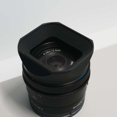 Sony FE 40mm F2.5G for Sony E Mount (SEL40F25G)