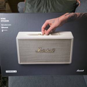 marshall  stanmore 最新4代藍牙喇叭白色