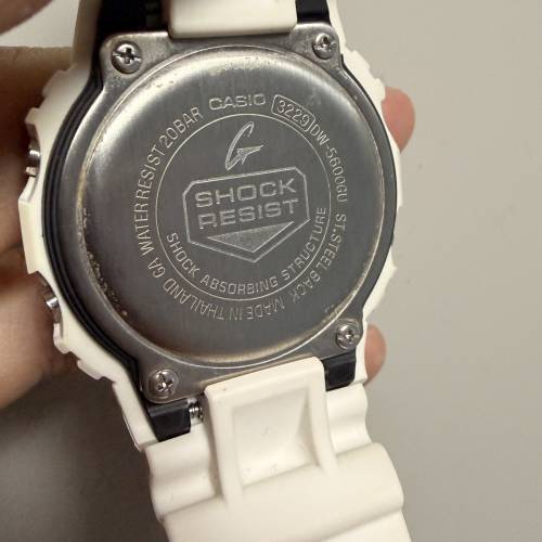 二手  停產G-Shock DW-5600GU-7  十八吉祥物色珍藏版