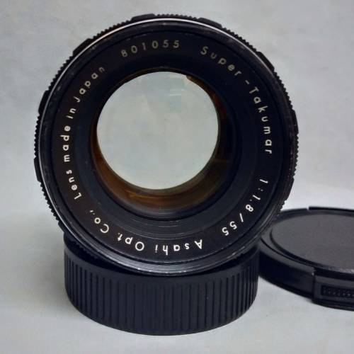 Asahi Opt. Super-Takurmar (Pentax)55mm F1.8  m42螺絲mount