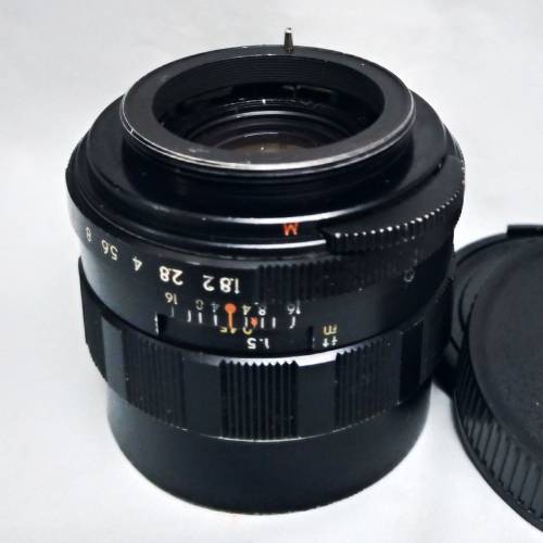Asahi Opt. Super-Takurmar (Pentax)55mm F1.8  m42螺絲mount