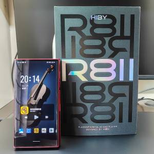 接近全新 HiBy R8 II Aluminum Version 音樂播放器 香港行貨 有單有盒有保養 送未開...