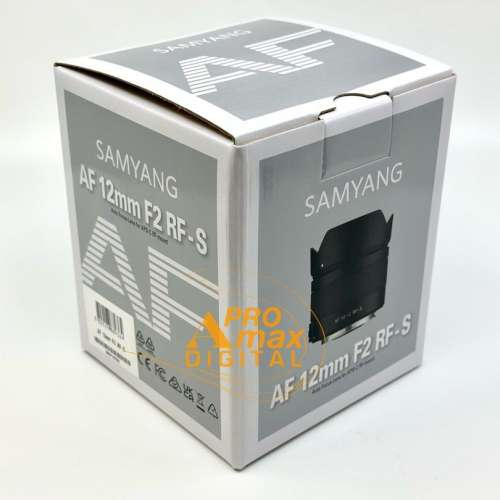 全新現貨✅Samyang AF 12mm F2.0 APS-C Lens for Canon RF-S 水貨