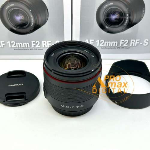 全新現貨✅Samyang AF 12mm F2.0 APS-C Lens for Canon RF-S 水貨