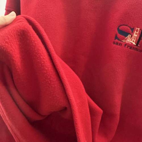 100% - Men&rsquo;s/ Unisex San Francisco Fleece Sweatshirt - Size S - Made in USA