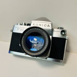 Konica FM & Konishiroku Hexanon 52mm f1.4