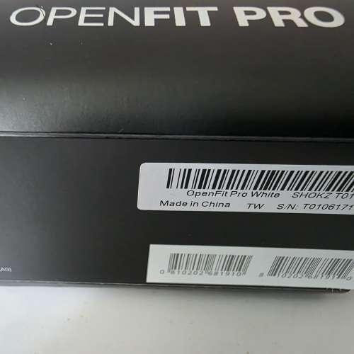 Shokz openfit pro ( white )
