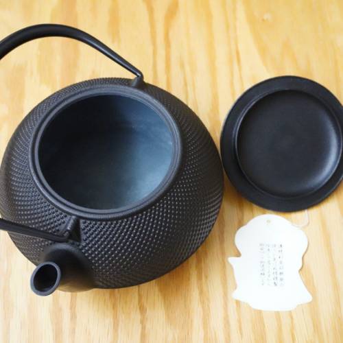 日本製 Iwachu 岩鋳 鉄瓶 0.9L 黑色 南部鐵器煮水器鐵煮水壼鐵茶壼 可直火或電磁IH...