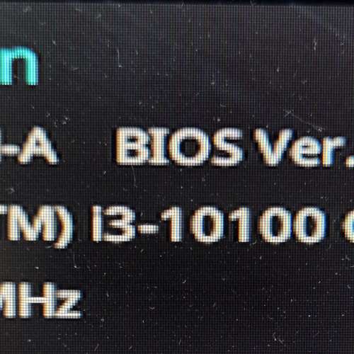 Intel i3 10100 3.6Ghz + Asus H410M-A