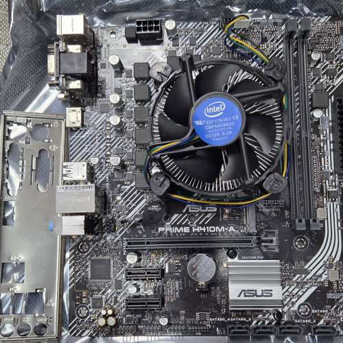 Intel i3 10100 3.6Ghz + Asus H410M-A