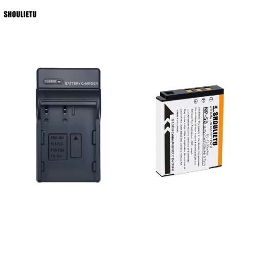 SHOULIETU NP-50 Lithium-Ion Battery Pack With USB Charger 代用鋰電池連充電機 ...