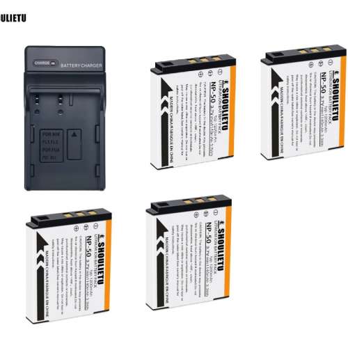 SHOULIETU NP-50 Lithium-Ion Battery Pack With USB Charger 代用鋰電池連充電機 ...